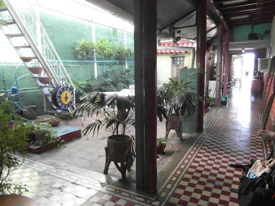 'Inner patio' Casas particulares are an alternative to hotels in Cuba.